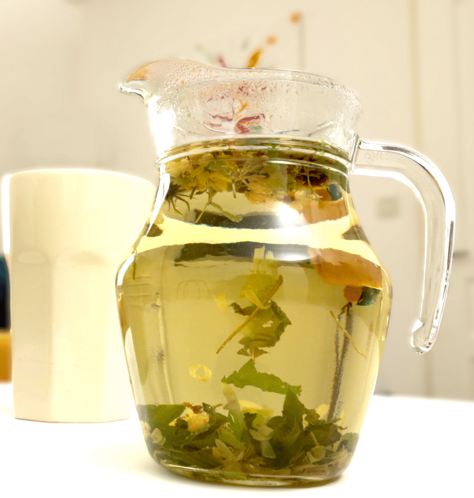 Photo d'un pot de tisane